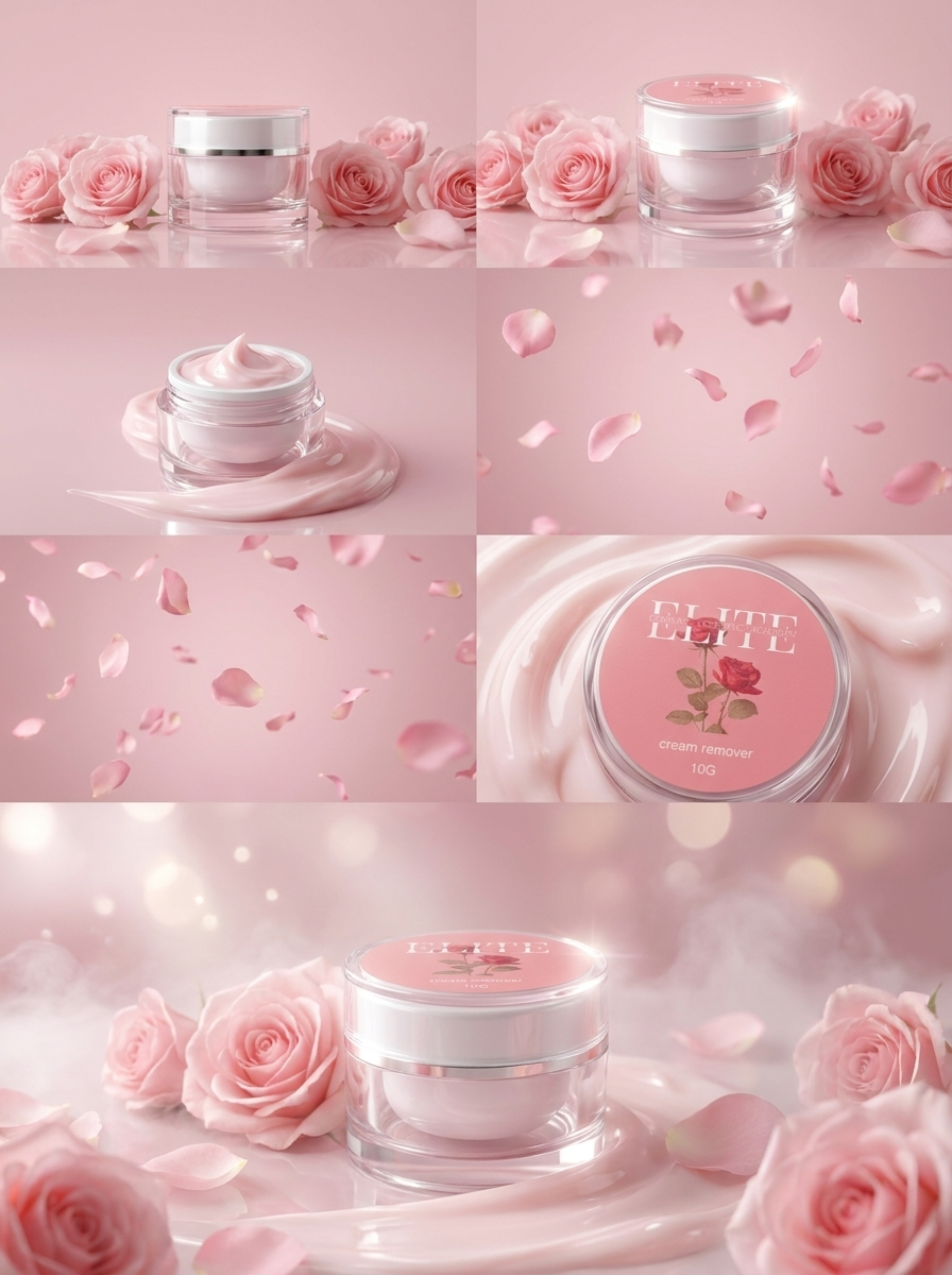 Rose Cream Remover – Sanfte Entfernung von Wimpernextensions