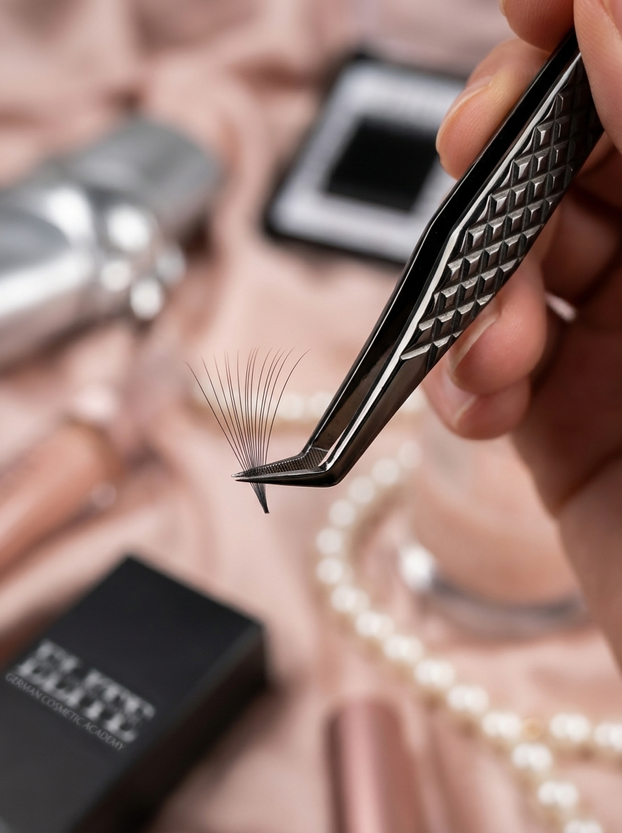 Precision Volume Tweezer – Profi Pinzette für perfekte Volumenfächer