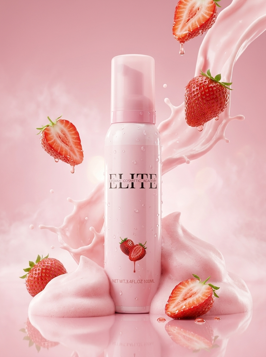 Strawberry Lash Shampoo – Reinigungsschaum für Wimpern
