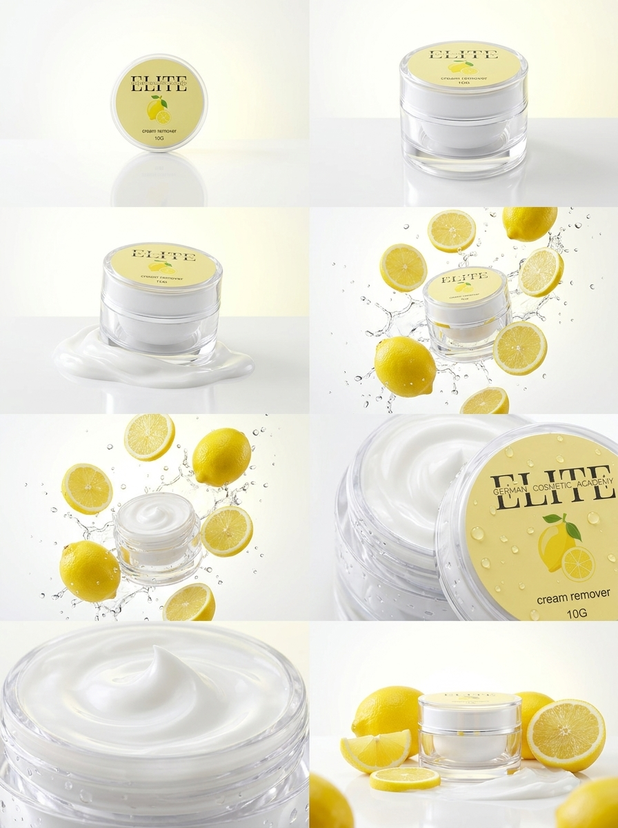 Lemon Cream Remover – Sanfte Entfernung von Wimpernextensions